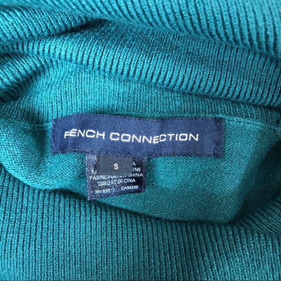 French Connection stripe turtleneck sweater - Picture 3 of 5